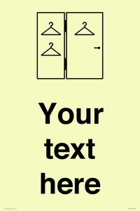 Custom information:  Large Changing room